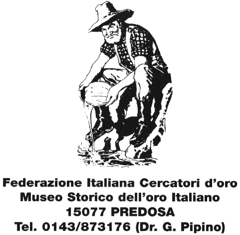 Logo associazione Federazione Italiana Cercatori d'Oro